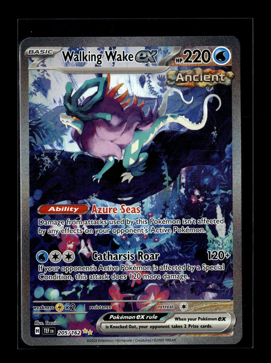 Pokemon Temporal Forces Walking Wake ex 205