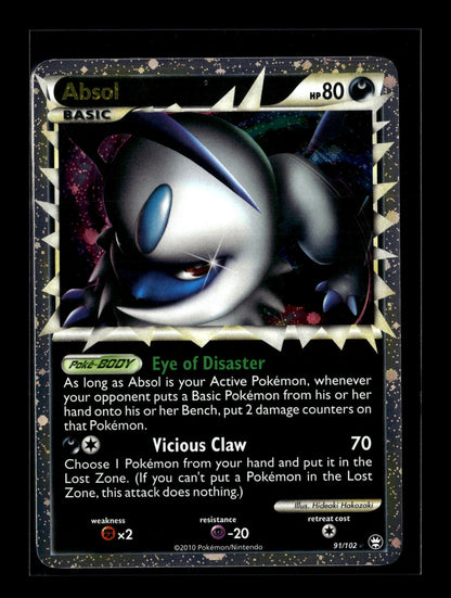 Pokemon Triumphant Absol Prime 91