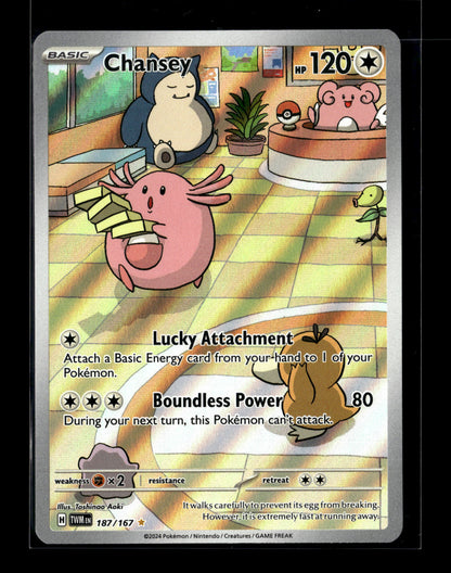 Pokemon Twilight Masquerade Chansey 187