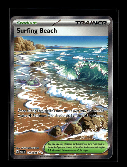 Pokemon Chaos Rising Surfing Beach 114