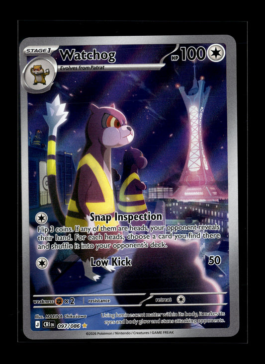Pokemon Chaos Rising Watchog 097