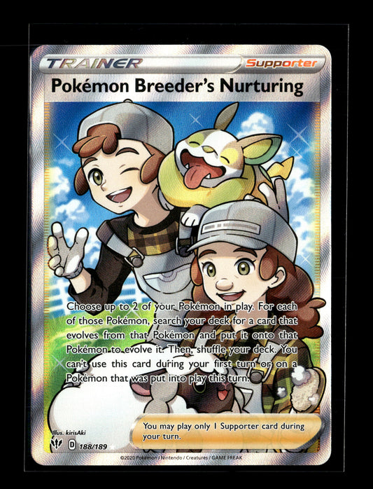 Pokemon Darkness Ablaze Pokemon Breeder's Nurturing 188