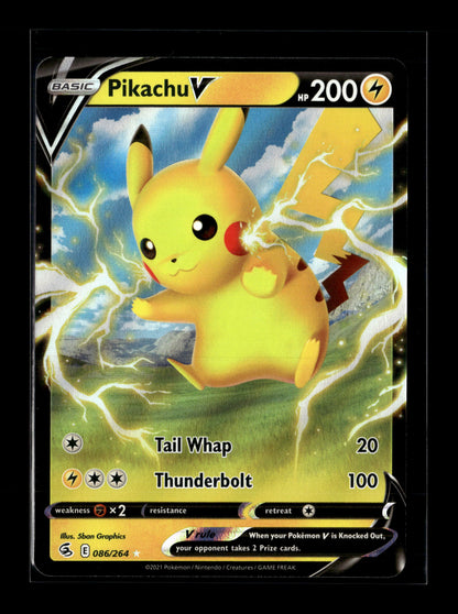 Pokemon Fusion Strike Pikachu V 086