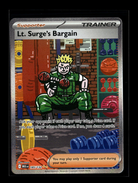 Pokemon Mega Evolution Lt. Surge's Bargain 185