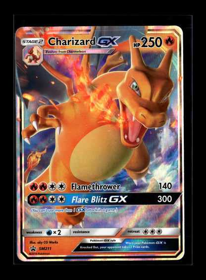 Pokemon Promo Charizard GX SM211