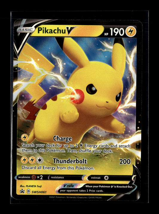 Pokemon Promo Pikachu V 061