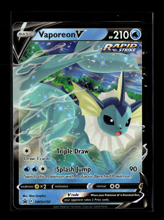 Pokemon Promo Vaporeon V 150