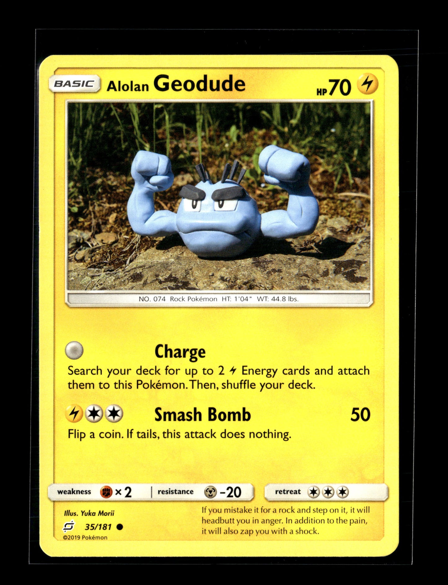 Pokemon Team Up Alolan Geodude 35