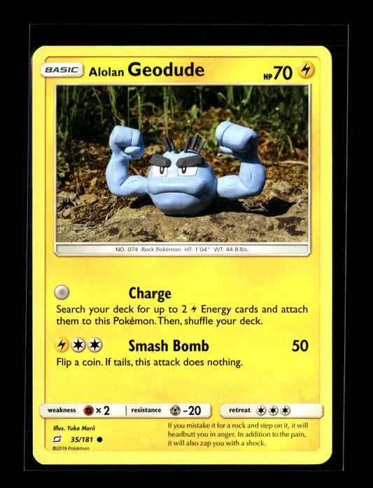 Pokemon Team Up Alolan Geodude 35