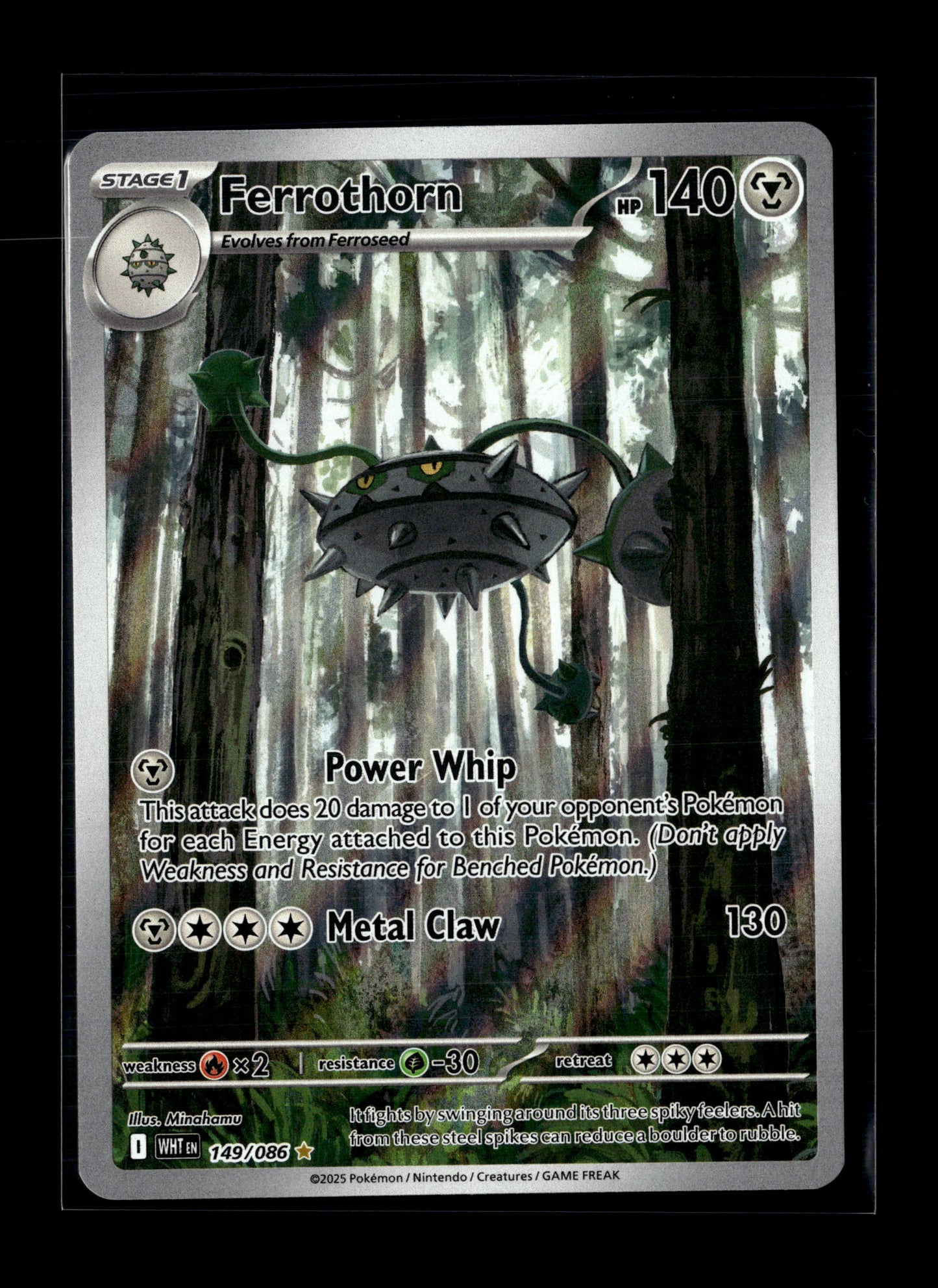 Pokemon White Flare Ferrothorn 149