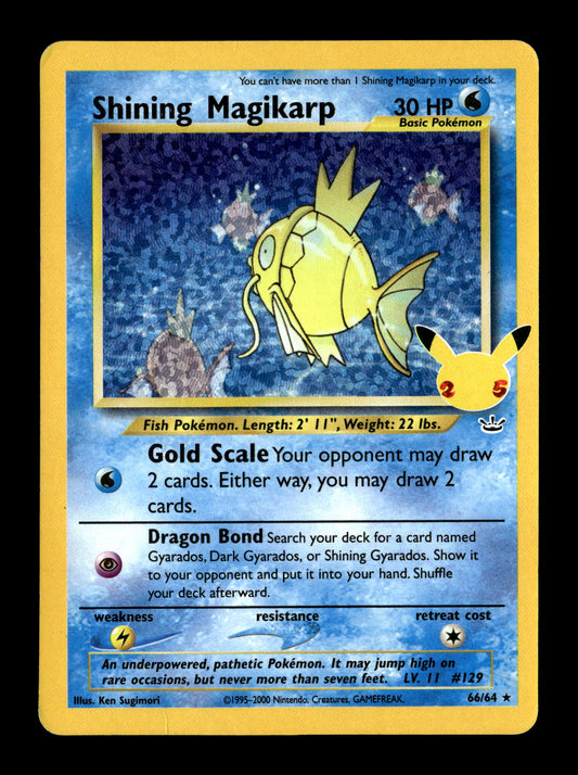 Pokemon Celebrations Shining Magikarp 66 - Lightly Played