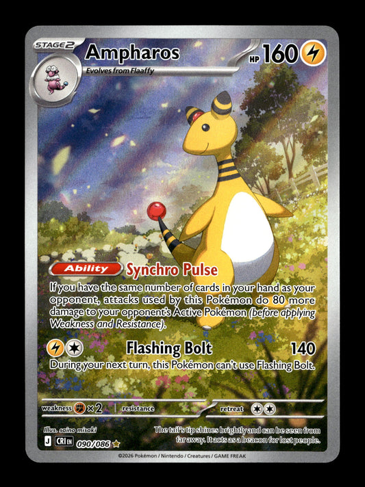 Pokemon Chaos Rising Ampharos 90