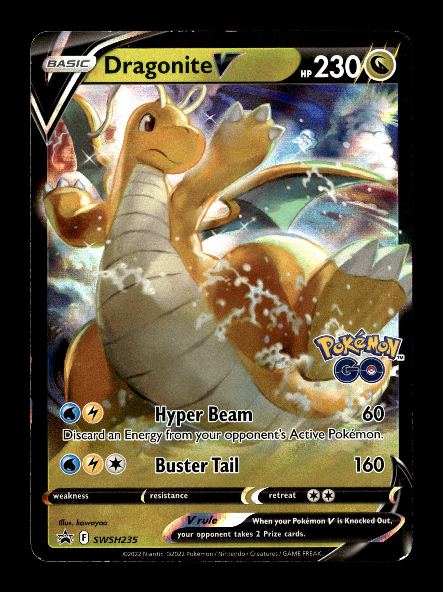 Pokemon Promo Dragonite V 235