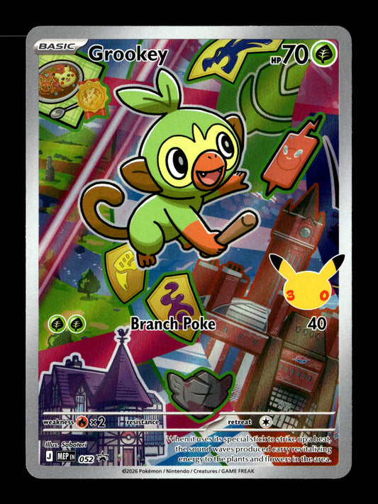 Pokemon Mega Evolution Promo Grookey 52