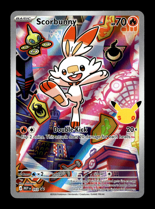 Pokemon Mega Evolution Promo Scorbunny 53