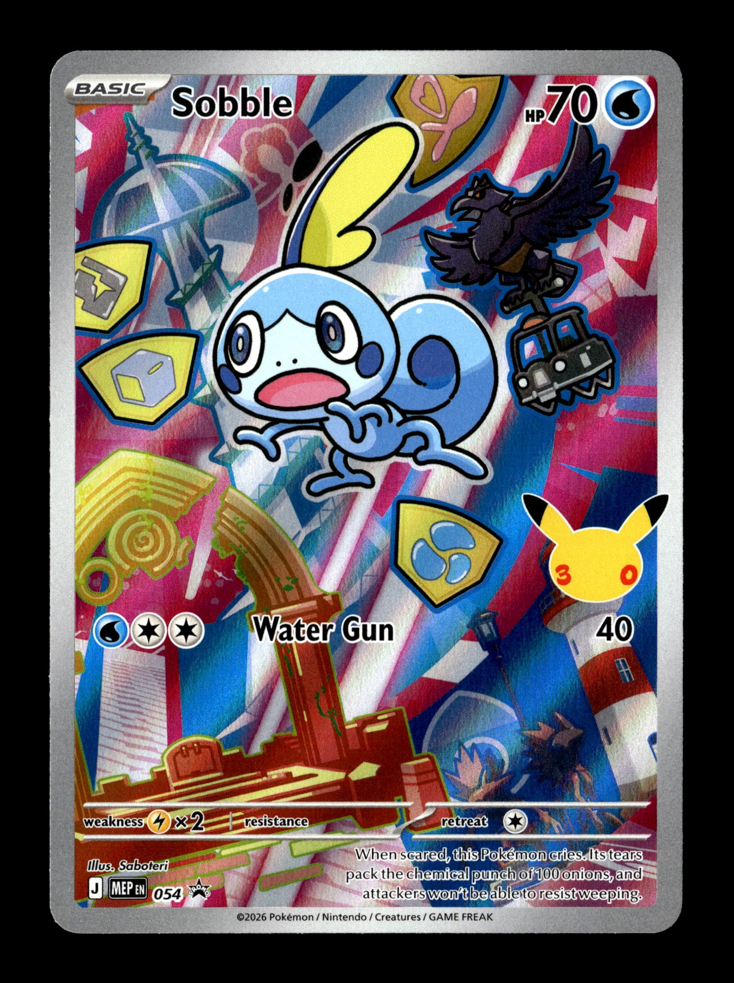 Pokemon Mega Evolution Promo Sobble 54