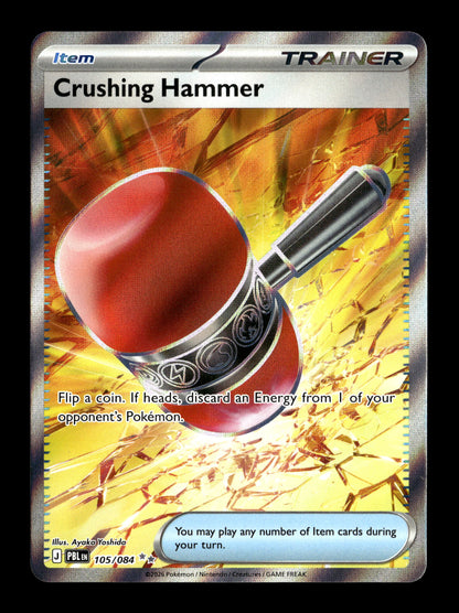 Pokemon Pitch Black Crushing Hammer 105