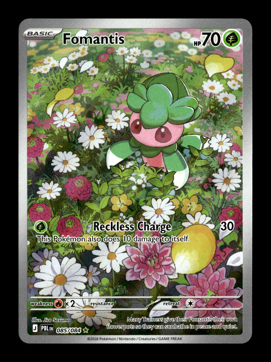 Pokemon Pitch Black Fomantis 085