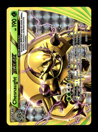 Pokemon BREAKthrough Chesnaught BREAK 12 - Lightly Played
