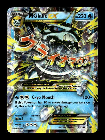 Pokemon BREAKthrough M Glalie EX 35