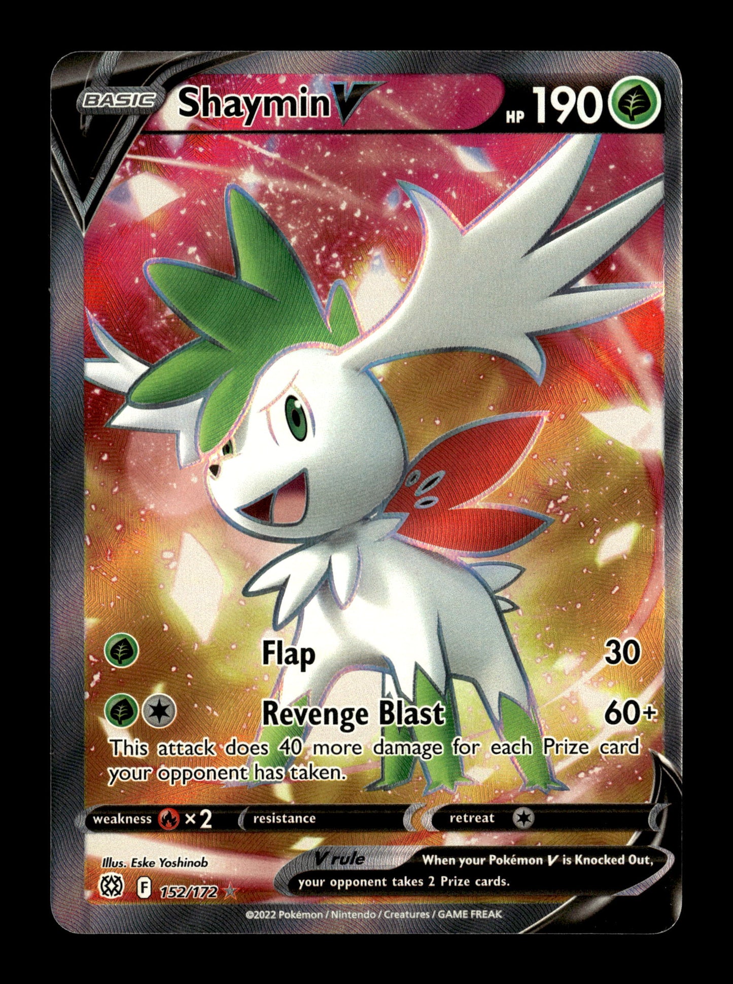 Pokemon Brilliant Stars Shaymin V 152