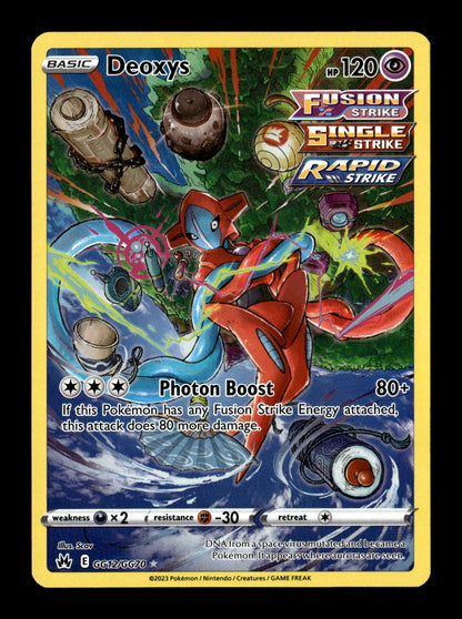 Pokemon Crown Zenith Deoxys GG12