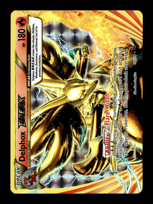 Pokemon Fates Collide Delphox BREAK 14