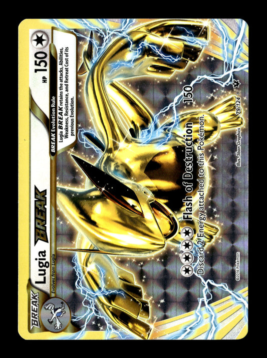 Pokemon Fates Collide Lugia BREAK 79 - Lightly Played