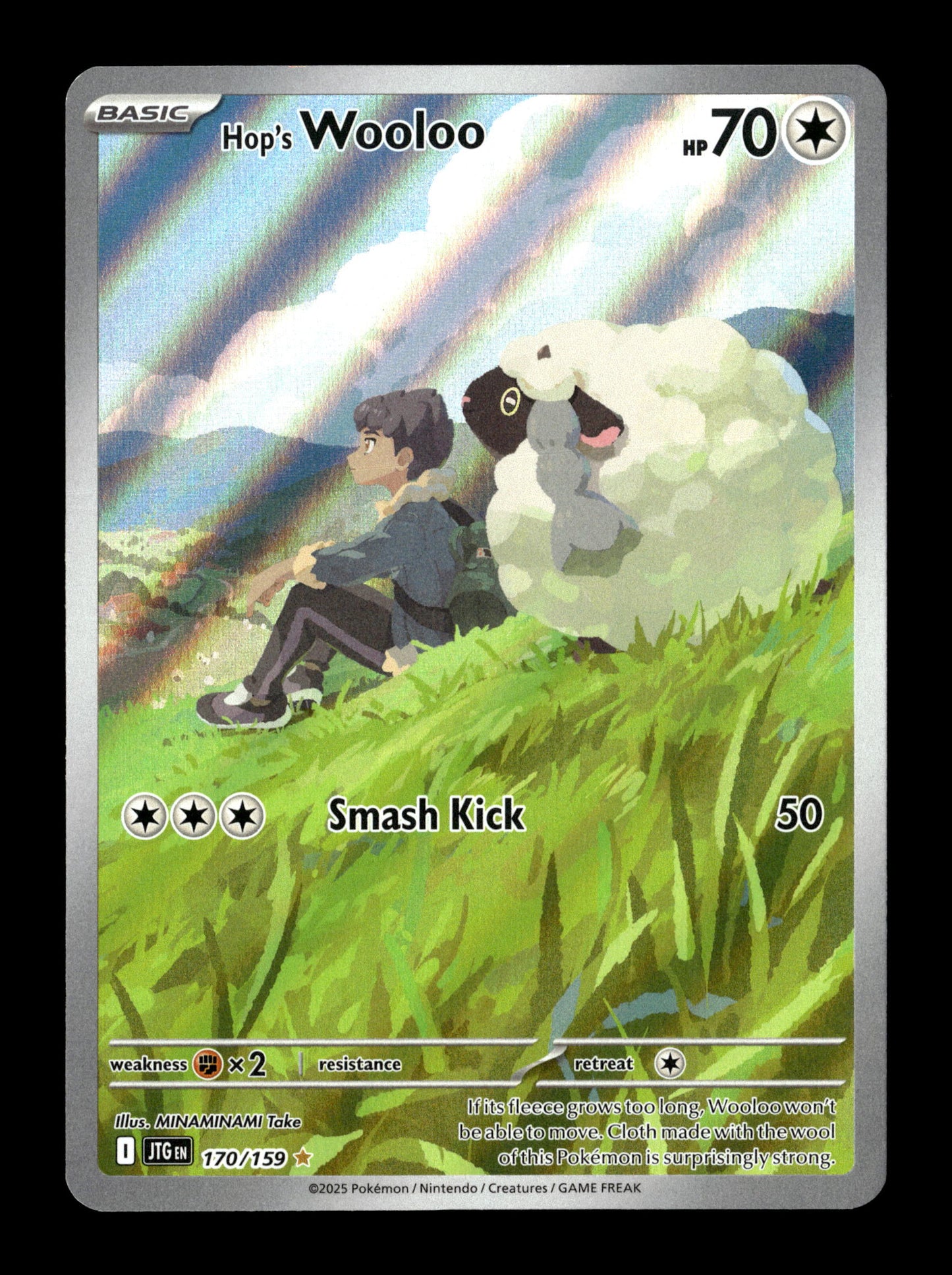 Pokemon Journey Together Hop's Wooloo 170