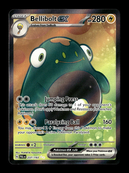 Pokemon Paldea Evolved Bellibolt ex 237