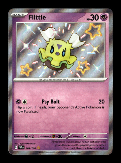 Pokemon Paldean Fates Flittle 164