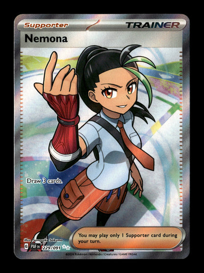 Pokemon Paldean Fates Nemona 229