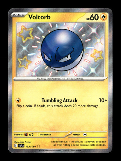 Pokemon Paldean Fates Voltorb 133