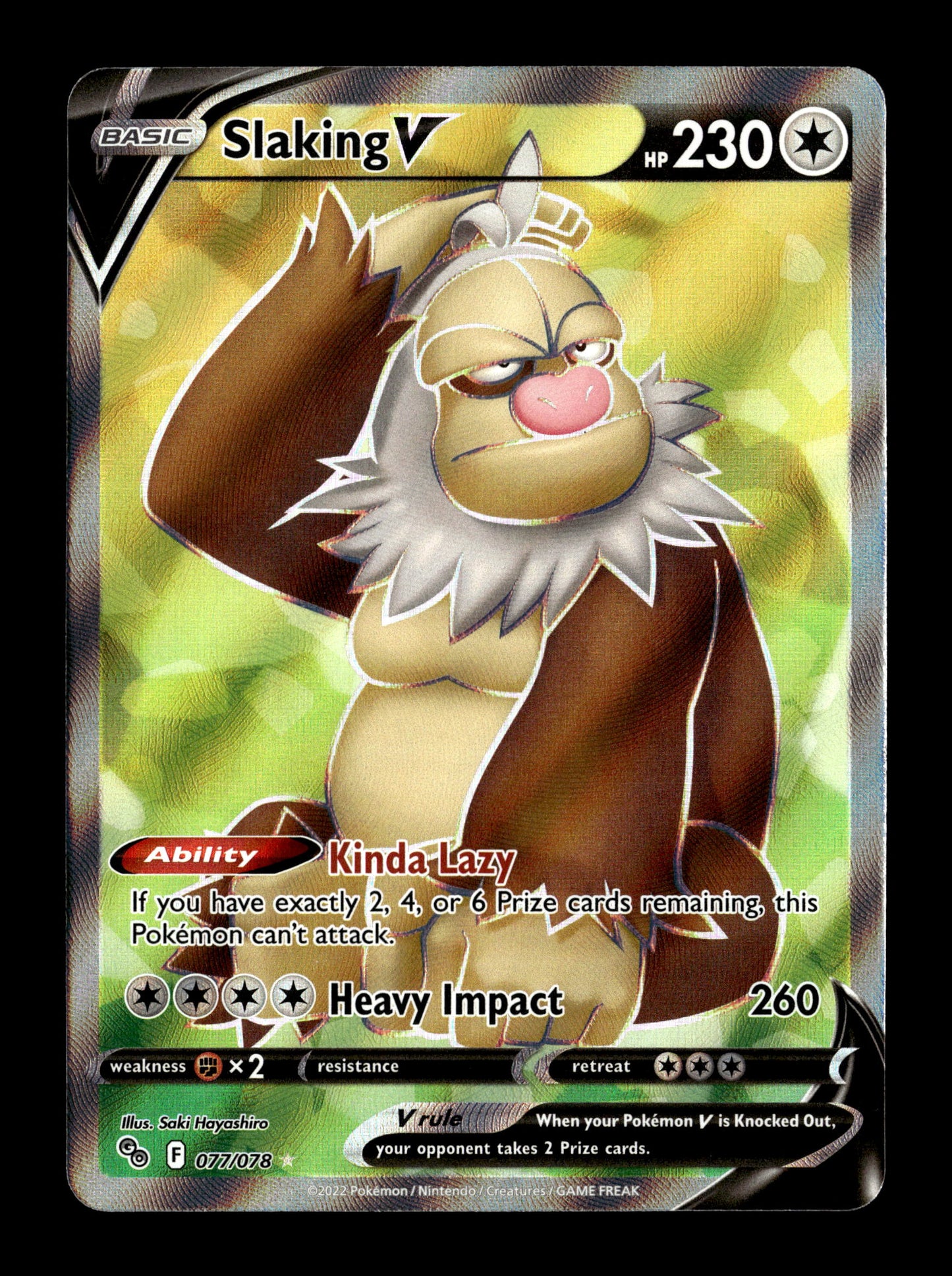 Pokemon Pokemon Go Slaking V 077