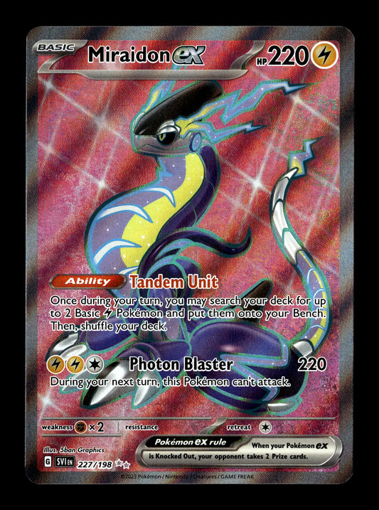 Pokemon Scarlet & Violet Base Set Miraidon ex 227