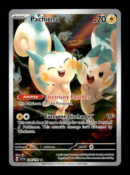Pokemon Scarlet & Violet Base Set Pachirisu 208