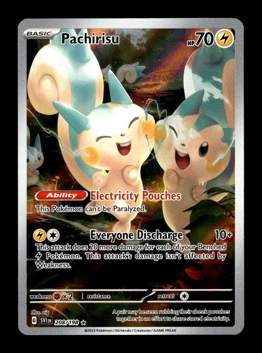 Pokemon Scarlet & Violet Base Set Pachirisu 208