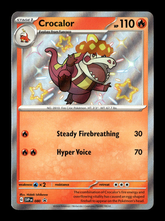 Pokemon Scarlet & Violet Promo Crocalor 080