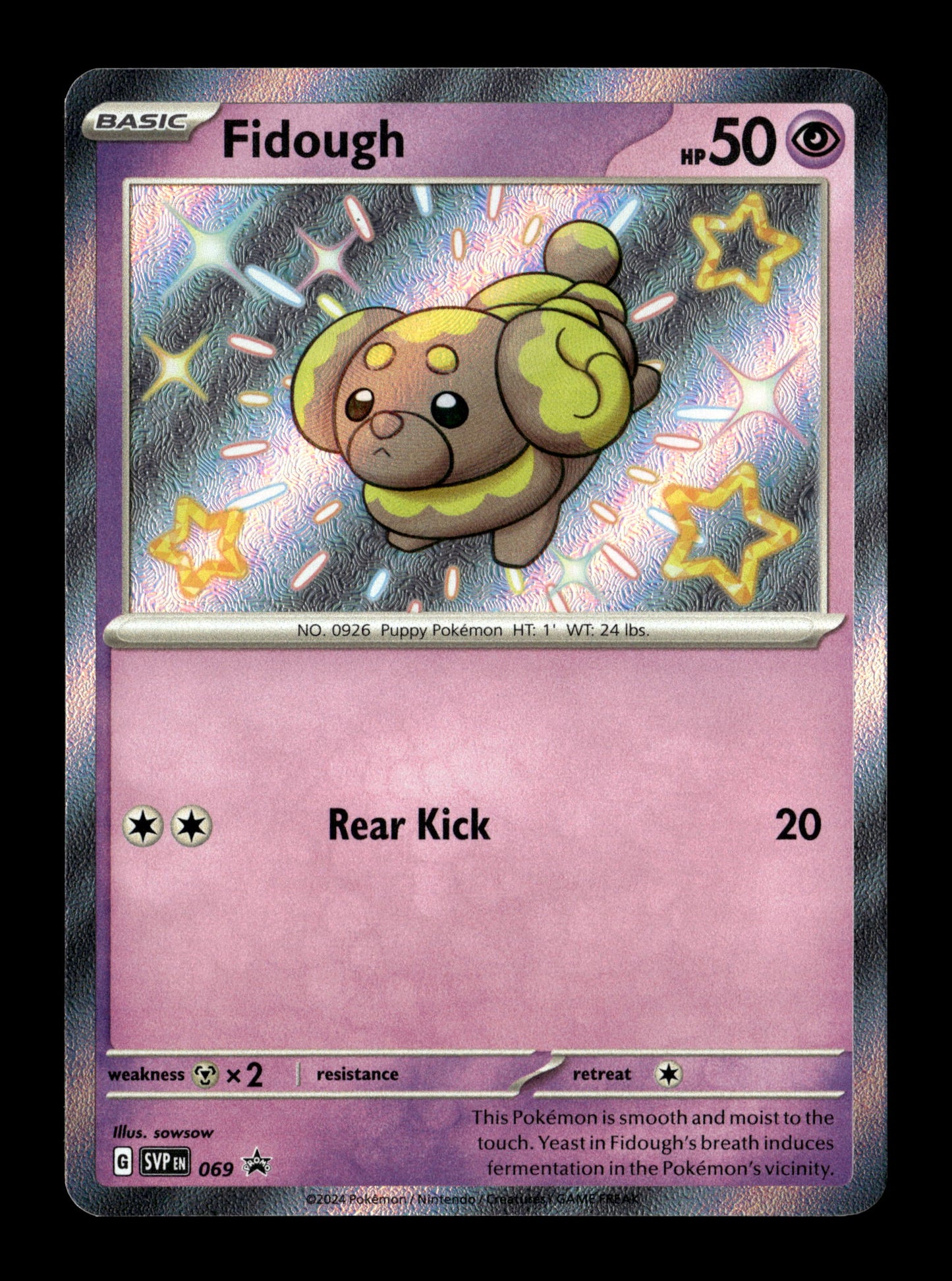 Pokemon Scarlet & Violet Promo Fidough 069