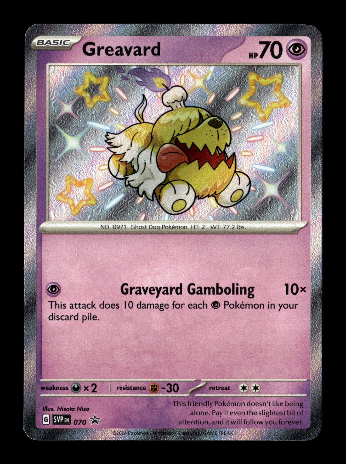 Pokemon Scarlet & Violet Promo Greavard 070