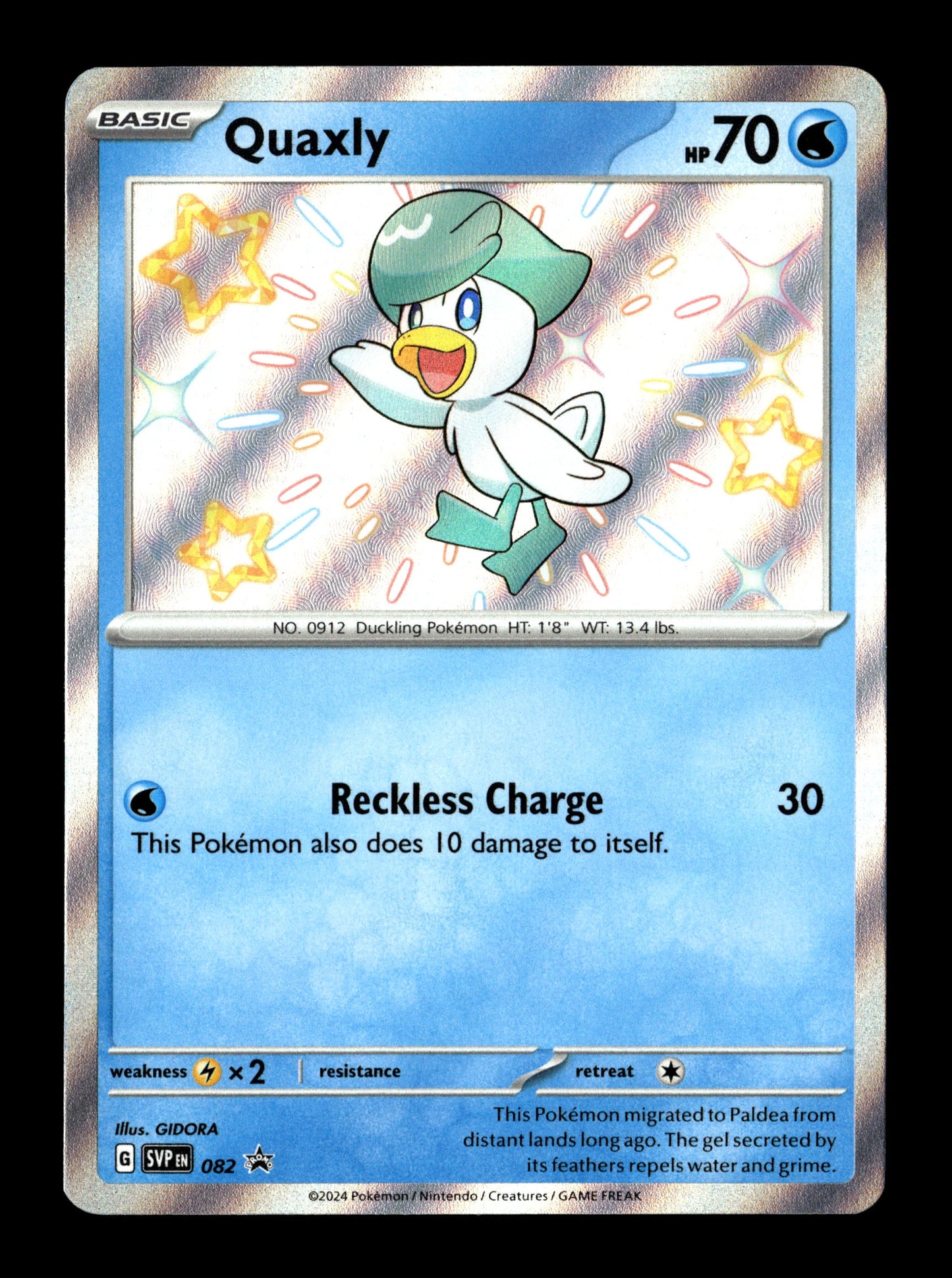 Pokemon Scarlet & Violet Promo Quaxly 082
