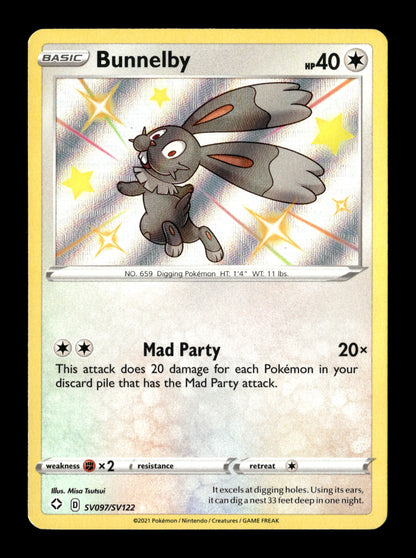 Pokemon Shining Fates Bunnelby 097