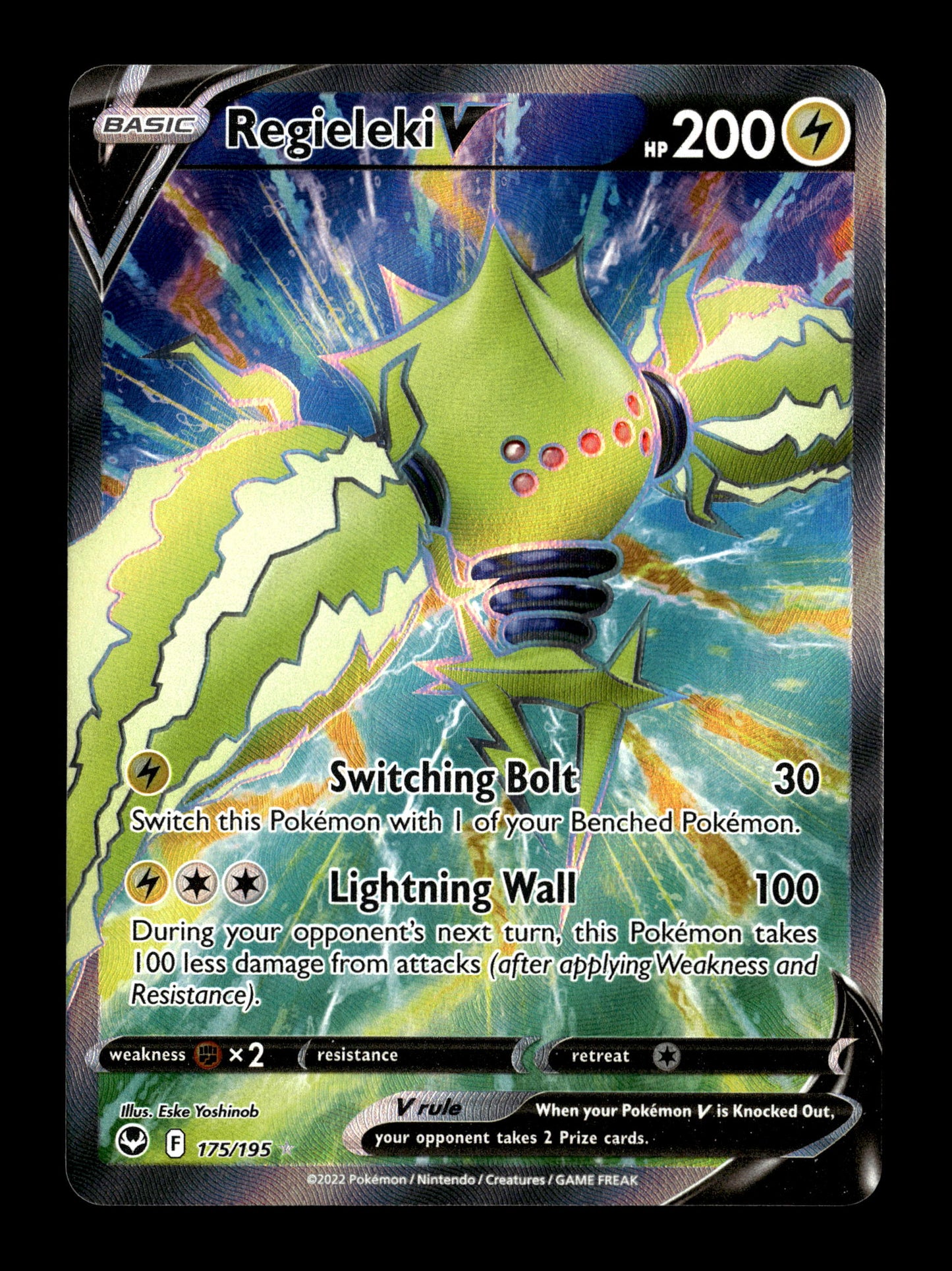 Pokemon Silver Tempest Regieleki V 175
