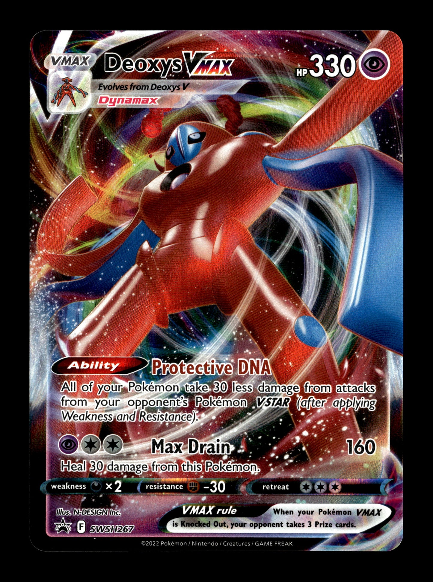 Pokemon Promo Deoxys VMAX 267