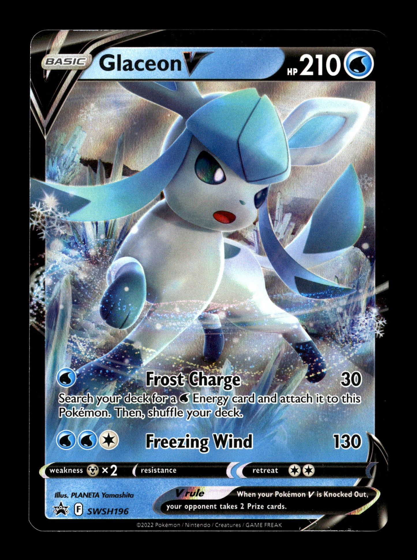 Pokemon Promo Glaceon V 196