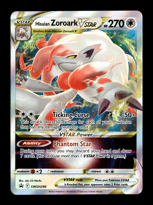 Pokemon Promo Hisuian Zoroark VSTAR 298