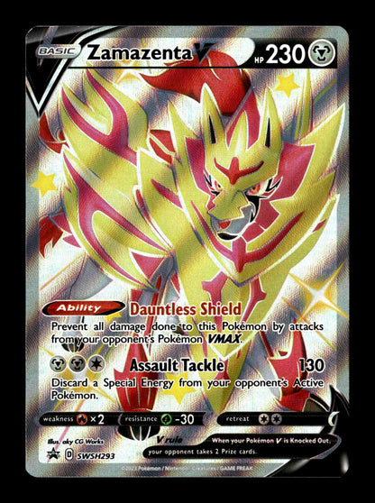 Pokemon Promo Zamazenta V 293