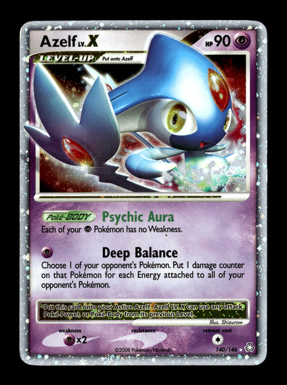 Pokemon Legends Awakened Azelf Lv.X 140 - Moderately Played