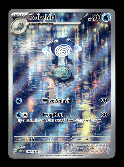 Pokemon 151 Poliwhirl 176