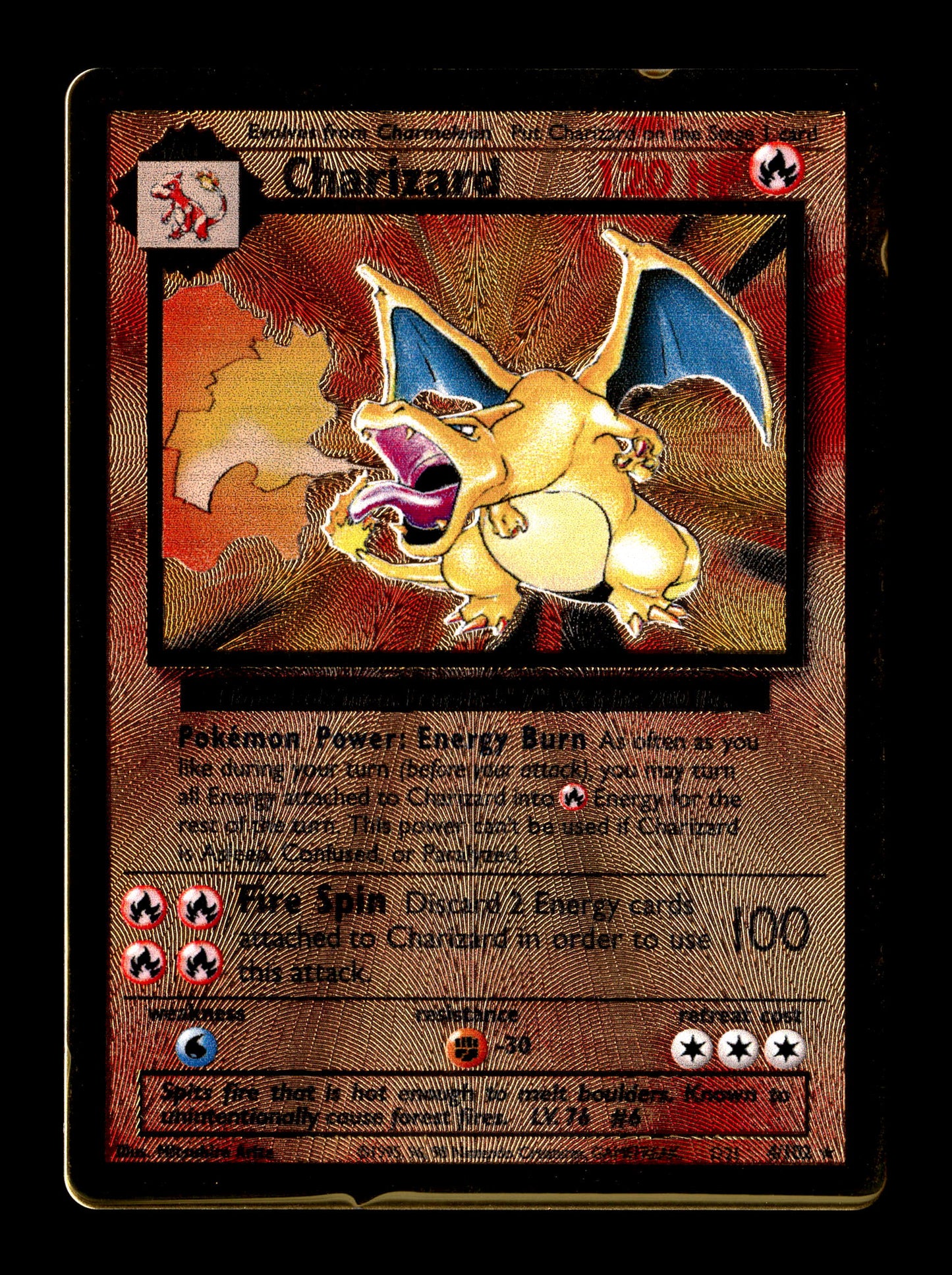 Pokemon Celebrations Metal Promo Charizard 4